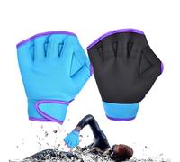 Guantes de natación palmeados - Guantes acuáticos | Guantess Neopreno, Manoplas de Goma para Entrenamiento de natación, Equipo de Buceo Que no se decolora para Ayudar a la Paleta Resistente a la par