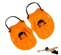 Guantes de natación para niños - Remo de natación ajustable de silicona con palmeado - Ayudas de natación para niños para piscinas, equipo de natación portátil para adultos para jardín, parque
