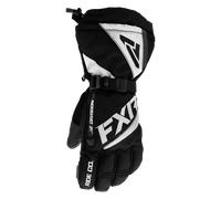 FXR Fusion Ladies Guantes para motos de nieve, negro-blanco, tamaño M para Mujer
