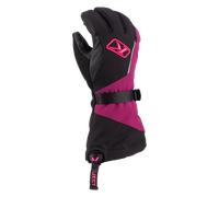 Guantes De Nieve Klim Allure Gauntlet Mujer Negro - Rosa GloM Negro - Rosa Glo