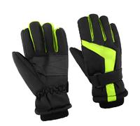 Guantes de nieve para niños resistentes al agua | Manoplas aisladas de doble capa para clima frío con agarre antideslizante para jugar en la nieve, actividades de invierno al