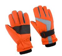 Guantes de nieve para niños resistentes al agua | Manoplas aisladas de doble capa para clima frío con agarre antideslizante para jugar en la nieve, actividades de invierno al