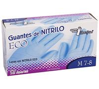 Guantes de nitrilo blue safe, talla M 7-8