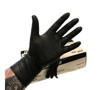 Guantes de Nitrilo Proworks Premium 100-Unidades NegroXL Negro