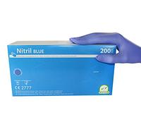 Guantes de nitrilo sin polvo, - Guantes desechables, una vez Guantes, guantes desechables, sin látex, caja a 200