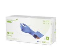 Guantes de nitrilo sin polvo, - Guantes desechables, una vez Guantes, guantes desechables, sin látex, caja a 200