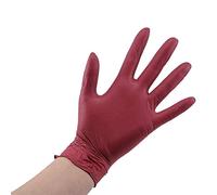 Guantes de Nitrilo Style Hot Chili de Med-Comfort, Color Rojo, Talla M