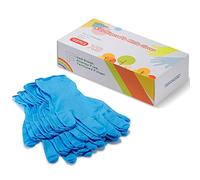 Guantes de nitrilo ZOMCHAIN para niños, desechables, guantes de nitrilo para 410 años, sin látex, grado alimenticio, sin polvo, para preparación de festivales infantiles, manualidades, pintura,