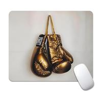 Guantes De Oro Sports Punch Alfombrillas De Mouse Antideslizante Alfombrilla De Ratón Base De Goma Alfombrilla para Ratón para Computadora Hogar Pc 25X30Cm