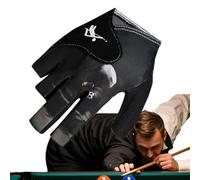 Guantes de para mujer - Equipo de manos de protección | Guante absorbente de sudor | Protector de mano derecho izquierdo elástico para adultos, accesorios de para hombres y mujeres, cue