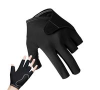 Guantes de para mujer, guantes deportivos de medio dedo, accesorios de , guantes para mano izquierda para actividades de