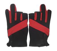 Guantes de pescado para manipular Guantes de pesca con mosca Guantes de invierno Guantes de remo Guantes de pescado antideslizantes impermeables, Guantes de kayak con corte de tres dedos para remo