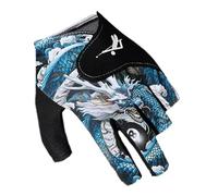 Guantes de piscina sin dedos, guantes de de mano izquierda,Mitones de piscina transpirables ajustables para hombres: guantes de accesorios cómodos, resistentes al desgaste para el padre, novio