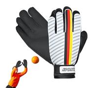 Guantes de portero | 1 par de guantes de fútbol para adultos, transpirables, para entrenamiento deportivo, equipo de jugador de fútbol para partidos profesionales, clases escolares, ligas