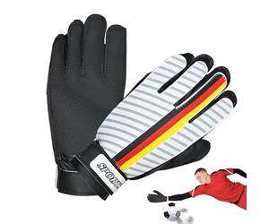 Guantes de portero,1 par de guantes de portero juvenil | Entrenamiento deportivo transpirable para competiciones Lecciones escolares Competiciones