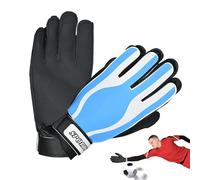 Guantes de portero, 1 par de guantes de portero para adultos, transpirables, acolchados, accesorios deportivos de fútbol para ligas de entrenamiento, clases escolares, torneos