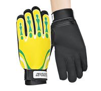 Guantes de Portero, 1 Par Guantes Portero Juvenil, Absorción De Impactos Equipo Entrenamiento Fútbol para Ligas Torneos Partidos