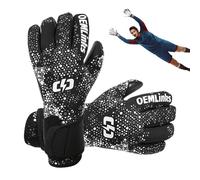 Guantes De Portero De Fútbol Antideslizantes, Gruesos, Elásticos Y Cómodos