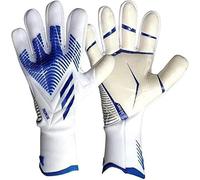 Guantes de portero de fútbol con látex resistente a la abrasión, antideslizantes y protección de muñeca para fútbol