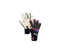 Guantes de portero de fútbol puma future pro hybrid negro/rojo 8