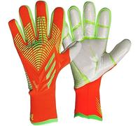 Guantes de portero, guantes de fútbol de látex con agarre fuerte, palma antideslizante para jugar de élite