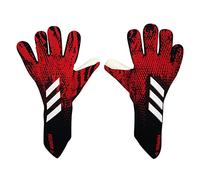 Guantes De Portero, Guantes De Fútbol, for Adultos, Niños, Protección Profesional De Los Dedos, nailon De Látex Antideslizantes Resistentes Al Desgaste, con Fuerte Agarre y Protección for los Dedos,ad