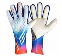 Guantes de Portero Profesionales con tecnología de Agarre en la Palma, selección de 6 tamaños según Medidas de la Mano, Palma de látex con absorción de Impactos para Entrenamiento de fútbol A 5
