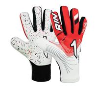 Guantes de portero Rinat Nkam AS Junior Blanco Rojo Talla 3