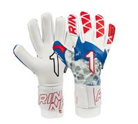 Rinat Guantes de Portero Xtreme Guard Dominius Turf Junior, Blanco, Talla 6