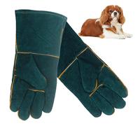 Guantes de protección de animales - guantes resistentes a mordeduras, guantes pesados | Gestas de entrenamiento para mascotas engrosados guantes, guantes reforzados a prueba de mordeduras de animales