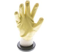 Guantes de Protección de Punto con Recubrimiento de Nitrilo Resistentes al Aceite Riesgo Medio Talla 10 [10 Piezas]