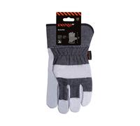 Guantes de protección Dnipro-M Bars de cuero natural reforzados talla 10