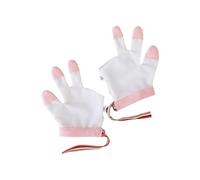 Guantes de protección para los dedos del bebé que evitan chuparse el pulgar y se muerden las uñas, algodón suave, cómodo, transpirable, fácil de llevar, para niños pequeños, evita que se muerdan las