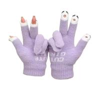 Guantes de punto - Pantalla táctil Guantes de invierno - Guantes de punto calientes - Para Correr Snowboard Vivir Paseo Perros Paseos Festivales Hielo Esquí Al Aire Libre