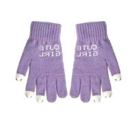 Guantes de punto para mujer | Pantalla táctil Guantes de invierno - Guantes de punto cálido | Para Correr Snowboard Vivir Paseo Perros Paseos Festivales Hielo Esquí Al Aire Libre
