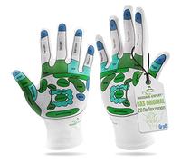 Guantes de reflexología de mano para masaje de reflexología de mano, de algodón suave, tamaño grande