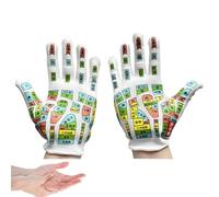 Guantes de reflexología,Herramientas de reflexología para manos | Herramientas de reflexología manual,Guantes de masaje y spa para manos Activación de puntos de acupuntura para alivio, tabla de reflex