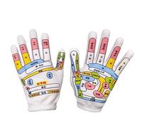 Guantes de reflexología para spa de manos, herramienta para masaje de manos, manoplas reutilizables para el hogar, spa de manos, manoplas reutilizables