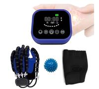 Guantes De Robot De Rehabilitación Eléctrica Ortesis Accidente Cerebrovascular Guantes De Entrenamiento Auxiliar De Rehabilitación Recuperación De La Función De La Mano (Mano izquierda, Tamaño XL)