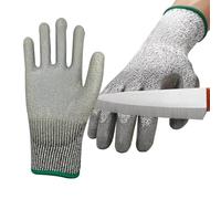 Guantes De Seguridad De La Cocina - Guantes De Cocina De 1 Par, Guantes Resistentes Al Calor | Guantes De Carnicero Elásticos Con Protección De Nivel 5, Guantes De Barbacoa Para Cortar, Pelar, Rallar