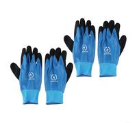 Guantes de seguridad para electricistas, construcción antideslizante aislados para uso en equipos eléctricos de hasta 400 V (2 pares)