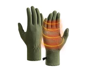 Guantes de senderismo - Manoplas térmicas de trabajo | Manopla para clima frío, accesorio compatible con pantalla táctil, kit térmico de protección para manos al aire libre, ropa cómoda para caminar p
