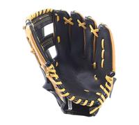 Guantes de softbol - Guantes de béisbol de cuero para adolescentes y adultos, construcción de guantes reforzados, guante de entrenamiento protector para atrapar y lanzar | Ejercicios deportivos
