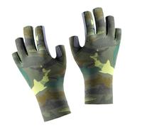 Guantes de sol para pesca, guantes de senderismo, guantes de remo, guantes de ciclismo transpirables, guantes de pescado, protección solar, guantes de caza sin dedos para hombres y mujeres