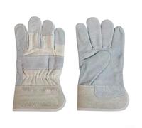 Guantes de soldadura de cuero de vaca, resistentes al calor y flexibles, resistentes al desgaste para soldar, cocinar, chimeneas, jardinería, fogatas y uso al aire libre