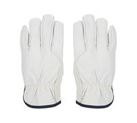 Guantes de Soldadura de Piel de Oveja, Resistentes al Fuego, Antideslizantes, Transpirables, para Soldadura TIG, Transporte, Corte, Estampado de Metal