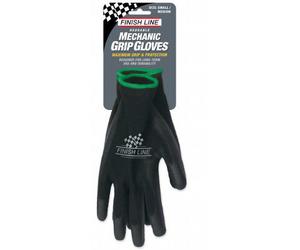 Guantes de taller resistentes Finish Line ( Verde / M )