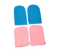 Guantes de Terapia de Manos 2piezas de Poliéster Franela Azul