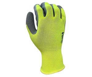 Guantes de trabajo 258 Reflector (Talla del guante: 9, Amarillo/Negro, 2 ud.)