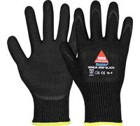 Guantes De Trabajo Anticorte GENUA GRIP Hase Nivel C Talla 7-11 Negro